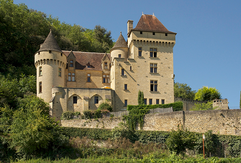Chateau dans le Perigord par Annie Lebailly